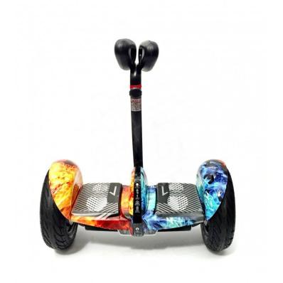 Сигвей MiniRobot Mini 10.5", синий, огонь и лед