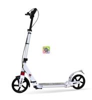 Самокат Urban Scooter 200 с ручным тормозом белый