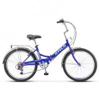 Велосипед 24 Stels Pilot 710 Z010 (14" фиолетовый) складной