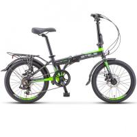 Горный велосипед 20 Stels Pilot-630 MD V010 11.5" зелёный/синий