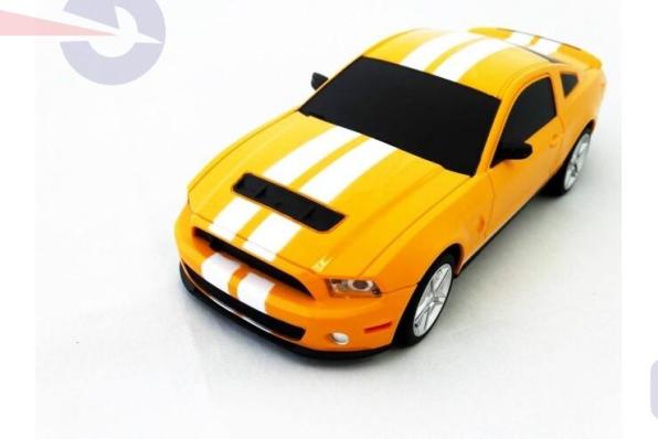 Радиоуправляемая машина Ford Mustang 1:24 Meizhi 27050-yellow