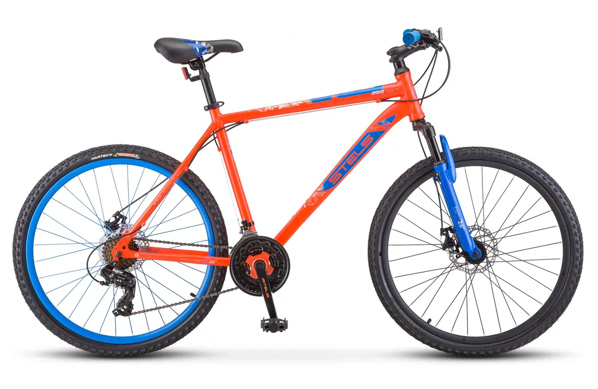 Велосипед 26 Stels Navigator 500MD F020 (18" красный/синий)