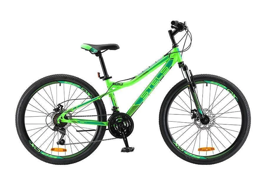 Велосипед 26 Stels Navigator 510MD V010 (14" неон/зел.)