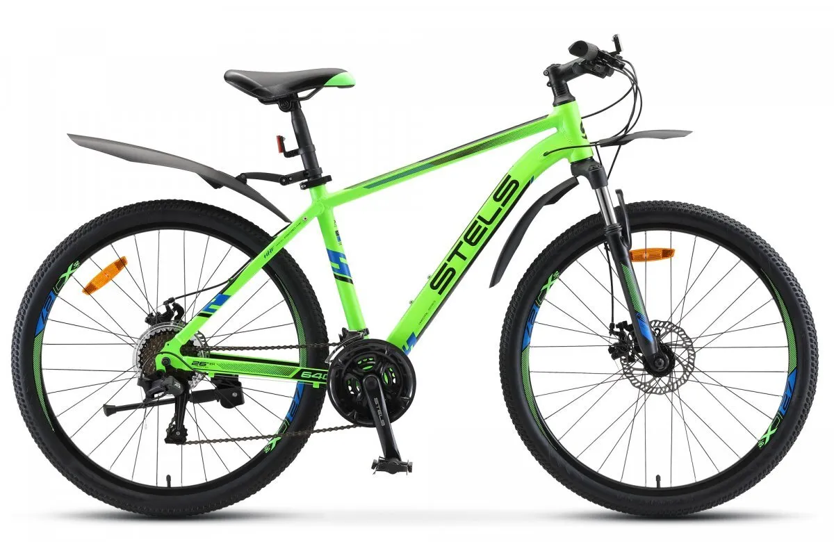 Велосипед 26 Stels Navigator 640 MD V010 (19" зелёный) 2021