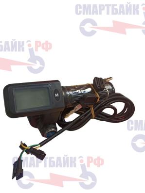 Ручка газа с монитором для электровелосипеда Minako, Mingto