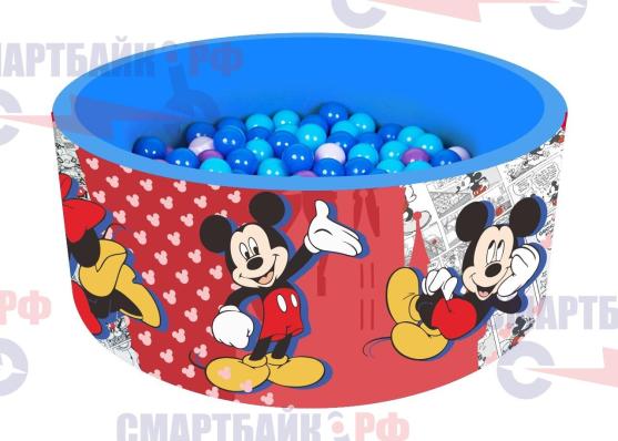 Сухой бассейн для ребенка со 150 шариками Mikki Mouse (Микки Маус) 80 на 30 Disney