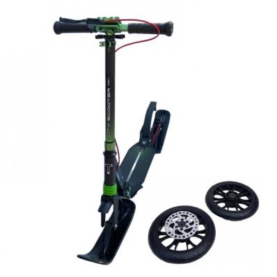 Самокат-снегокат 2в1 TT City scooter Disk Brake