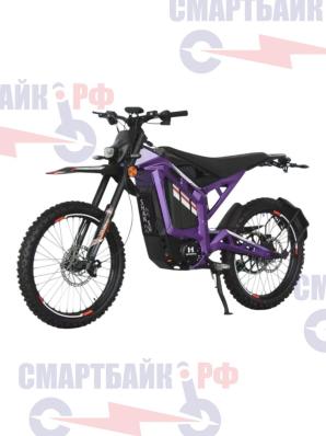 Электропитбайк IKINGI AURUS S8, 72V 40Ah 8000w, фиолетовый