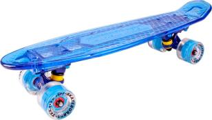 Transparent light 22 LED 1/4 sea blue
