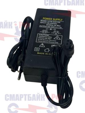Зарядное устройство для сигвея (54.4, 63V-1.1A) 3 Pin