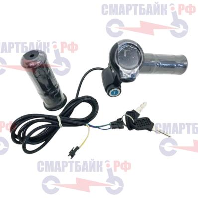 Дисплей и ручка газа для mini Citycoco 48v (круглый)