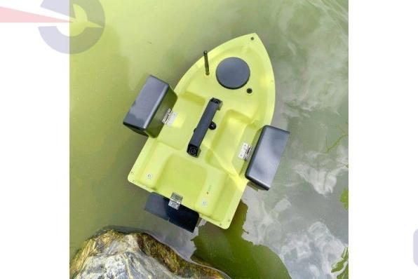 Прикормочный радиоуправляемый карповый кораблик , Roobax Nest boat, 3 бункера сброса прикормки