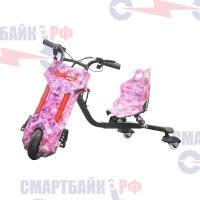 Электроскутер Дрифт Карт "Drift-Trike, 8800 mAh мощный аккумулятор, цвет Фиолетовый космос