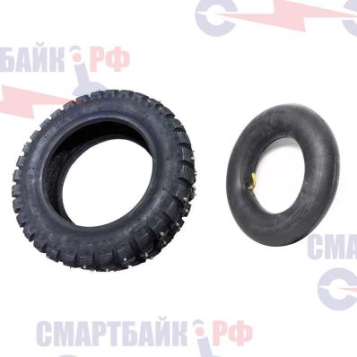 Комплект (шипованная шина и камера) 90-65/6.5 для электросамоката Kugoo M5 и его аналогов miniPRo m5 Halten GT