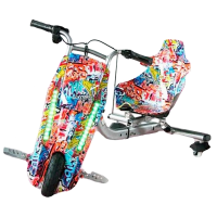 Электроскутер Дрифт Карт Drift-Trike MINIPRO Mi T01 - Оранжевый граффити