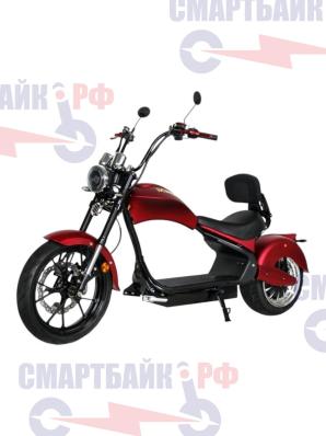 Электроскутер IKINGI Chopper 60V/30Ah/4000W, красный
