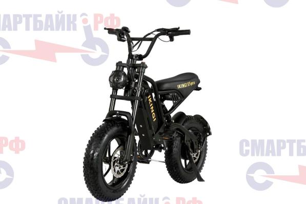 Электровелосипед IKINGI S5 PRO MINI, 48V 15Ah, черный