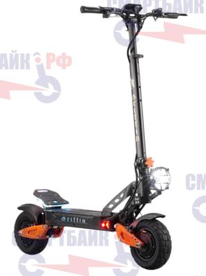 Электросамокат Griffin T50 (60V 25.6AH, 2*2500W), черно-оранжевый