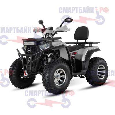 Бензиновый квадроцикл WHITE SIBERIA BARS 200CC PRO (серый) (комплект для сборки)