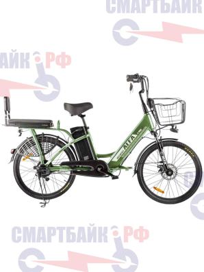 Электровелосипед Gelbert ALFA 2 PRO (500W 48V 13Ah), зеленый