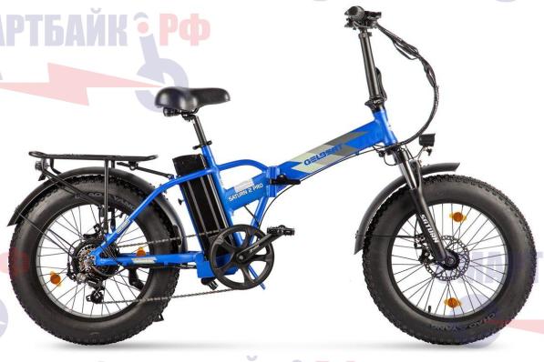 Электровелосипед Gelbert Saturn 3 PRO MAX (750W 48V 13Ah), синий