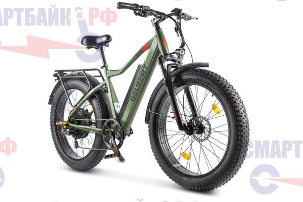 Электровелосипед Gelbert Pegas 2 ULTRA (1000W 48V 13Ah), хаки