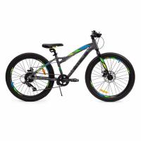 Велосипед 24 Stels Adrenalin MD V010 13.5" антрацитовый 2019