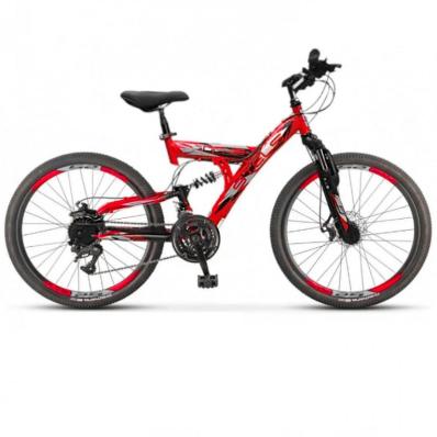 Велосипед 24 Stels Focus MD V010 16" красный/чёрный 18ск.