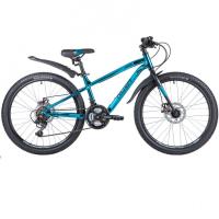 Велосипед 24 Novatrack AHD PRIME 11GBL20 , 18 скоростей ,алюминиевый, синий металлик
