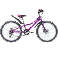 Велосипед 24 Novatrack SH6SD Alice 12PN21 6-ск розовый