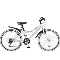 Велосипед 24 Novatrack SH6SV.Alice.10WT21 6ск белый