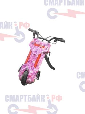 Голова дрифт карта в сборе с мотор-колесом, ручкой газа и акб, цвет фиолетовый космос