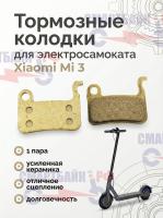 Тормозные колодки электросамоката Xiaomi Mi3, бронза