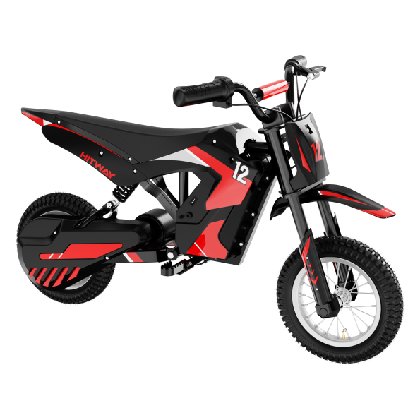 Детский электромотоцикл HITWAY MTC12, красный