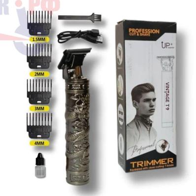 Триммер для стрижки бороды и усов Vintage T9 с аккумулятором увеличенной ёмкости 2800 мАч