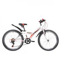 Велосипед 24 Novatrack SH6SV.RACER.10WT20 6ск белый