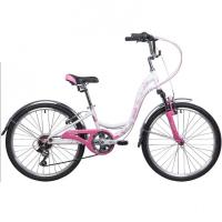 Велосипед 24 Novatrack SH6V.BUTTERFLY.11PN22 розовый.6-скор.