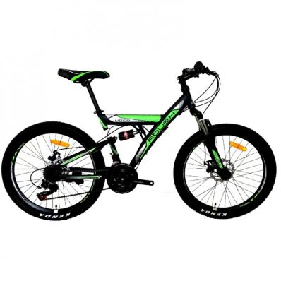 Велосипед 24 Roush 24MD100-3 зелёный матовый