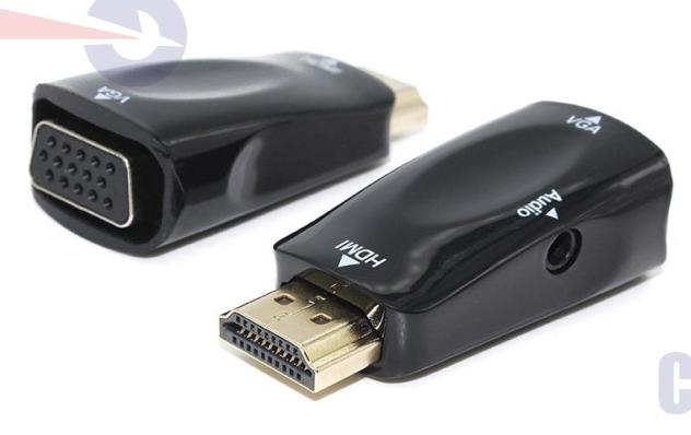 Переходник-адаптер HDMI-VGA с поддержкой звука czone нужный аксессуар